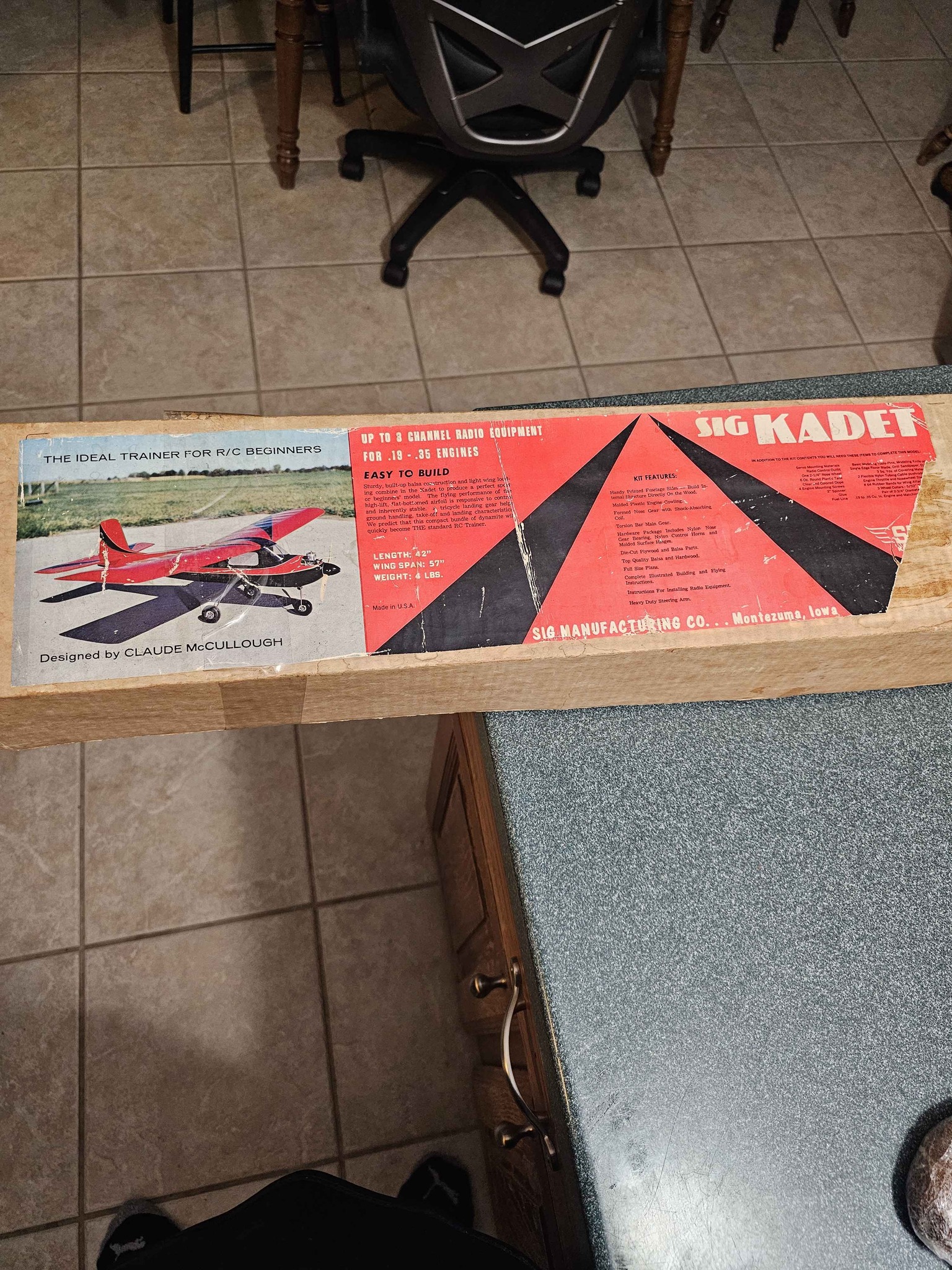 Sig Kadet Seniorita trainer plane review