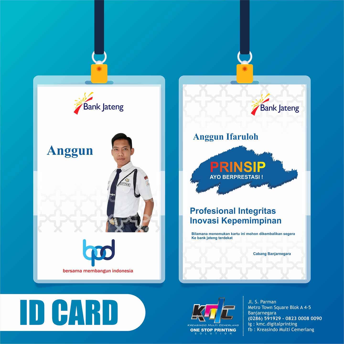 Mau bikin ID card tapi cuman 1?... - KMC Digital Printing | Facebook