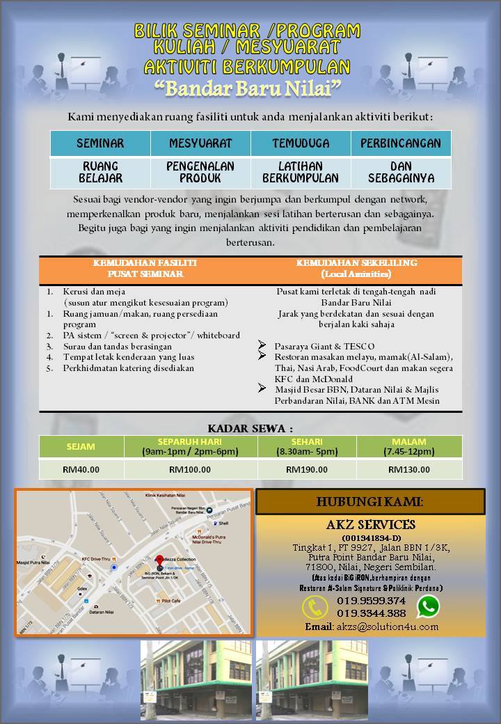 Seminar Point By Akz Services Posts Facebook
