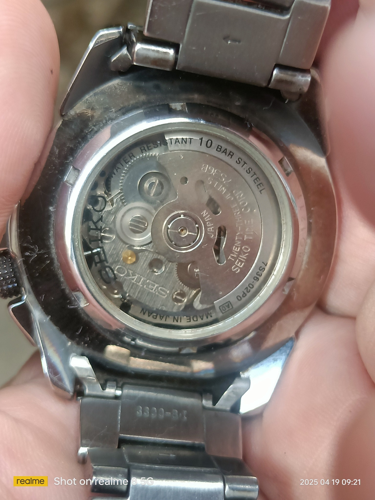 Seiko 5 Sports automatic watch made in Japan