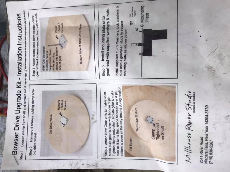 Notch 6 - For sale! 32 inch Bowser turntable with upgraded... | Facebook