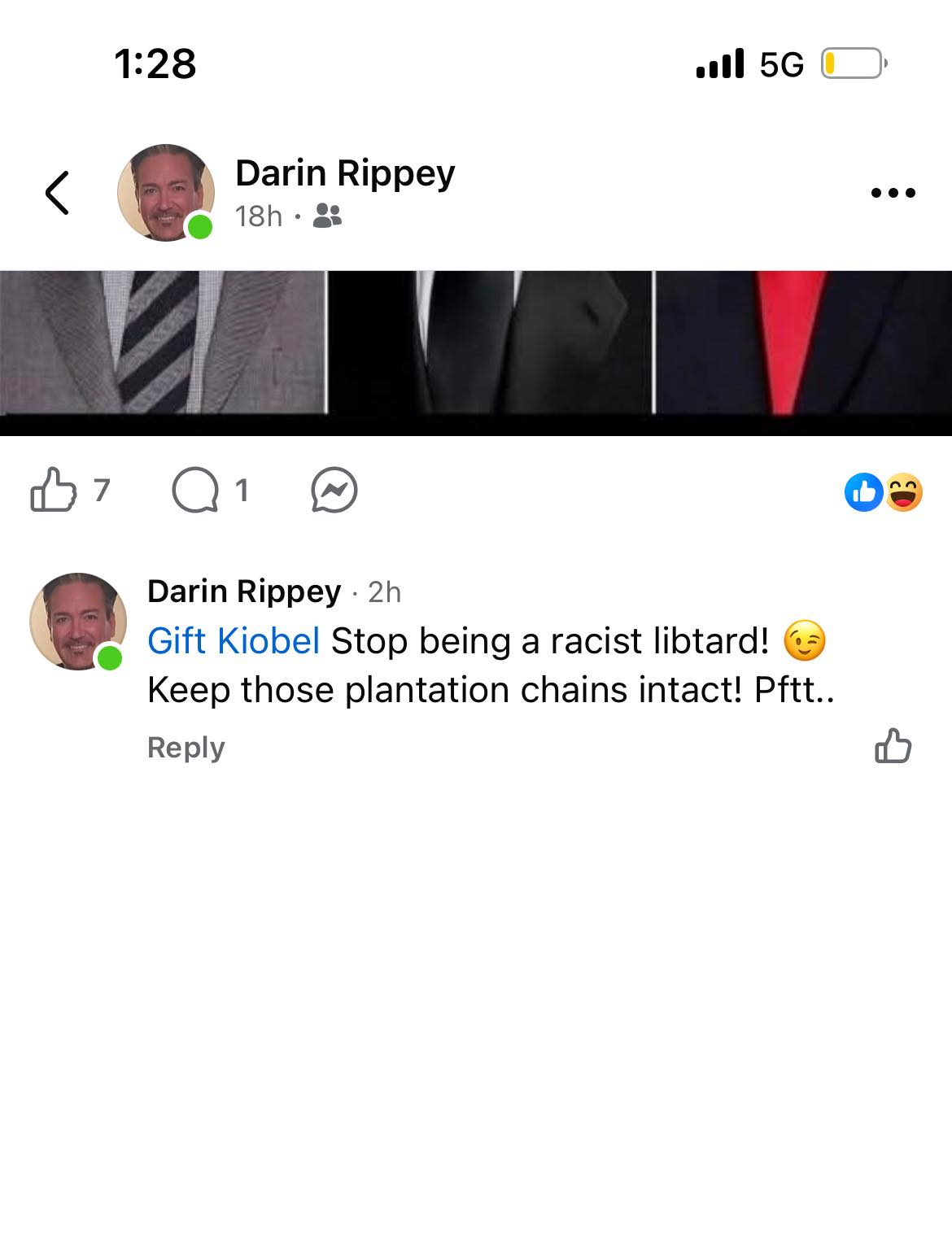 Gift - Calls me racist while literally being one 😂 | Facebook