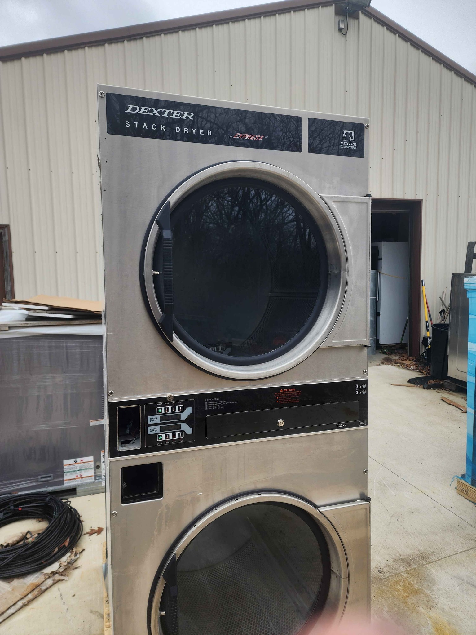 Dexter 30LB Stack Dryer Natural Gas 2018 Model C-Series Black Label ...