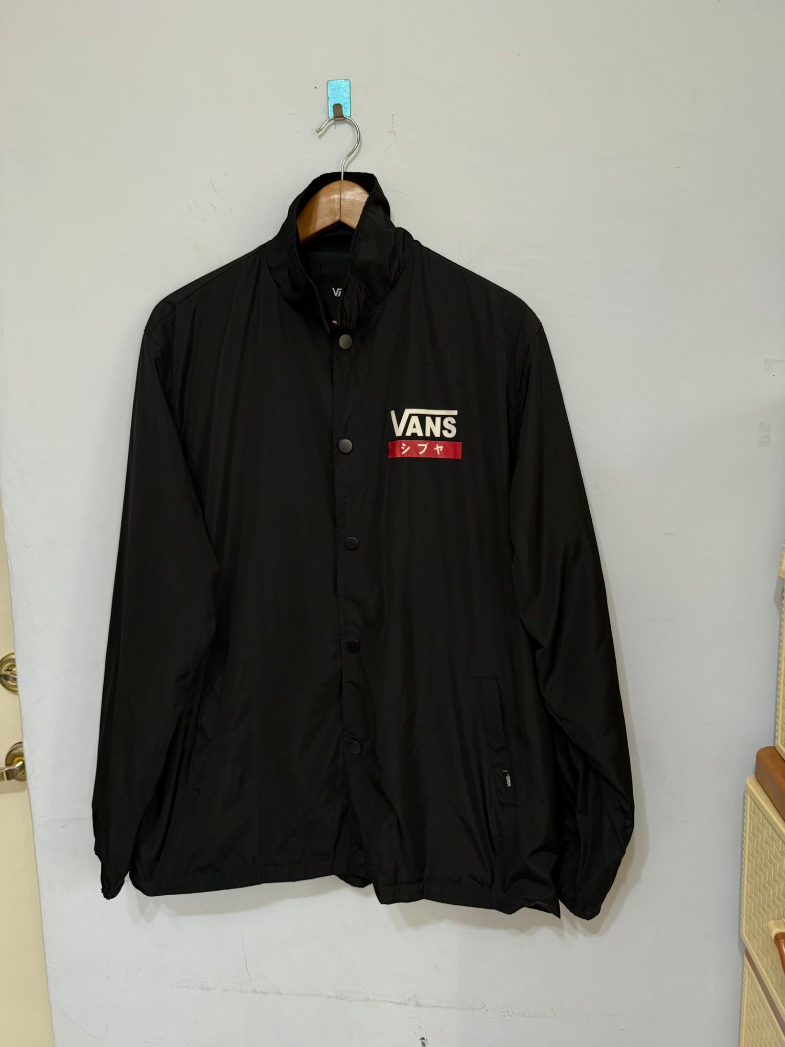 Vans x shibuya coach jacket