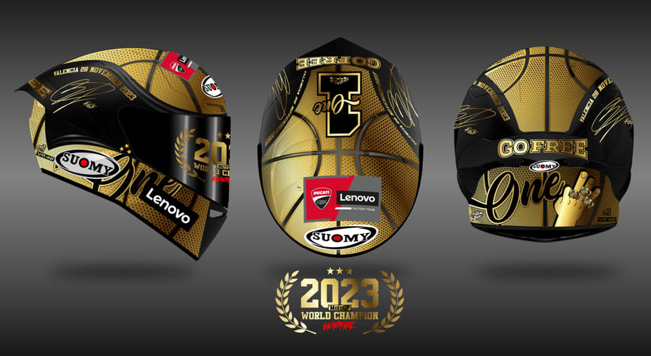 S1-XR GP 🔥 BAGNAIA MONSTER REPLICA 2024 🔥 Designed and developed
