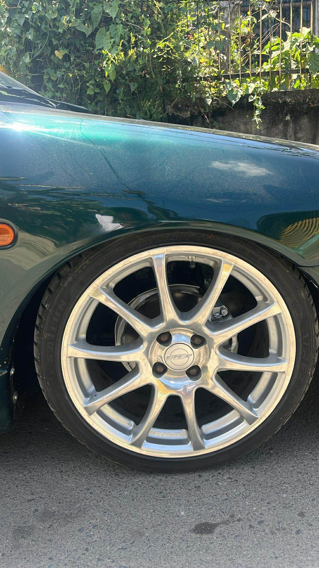 Work Wheels Esperio mags only 17x7 ET35 4x100 Original Wheels from
