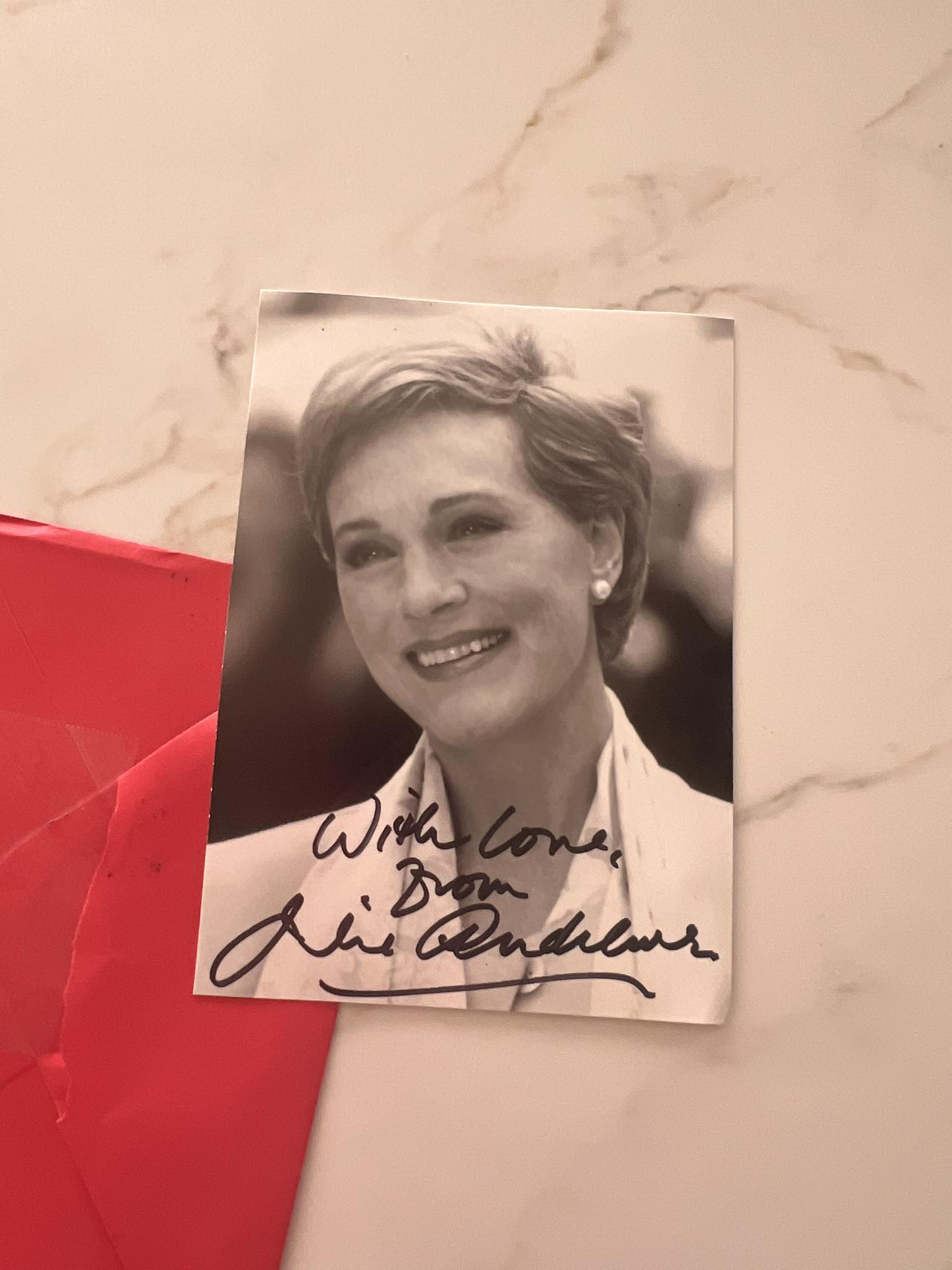 Received our first response from Julie Andrews 🤩