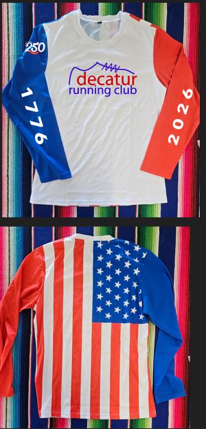 Decatur Running Club | Patriotic America 250 gear is available in the ...