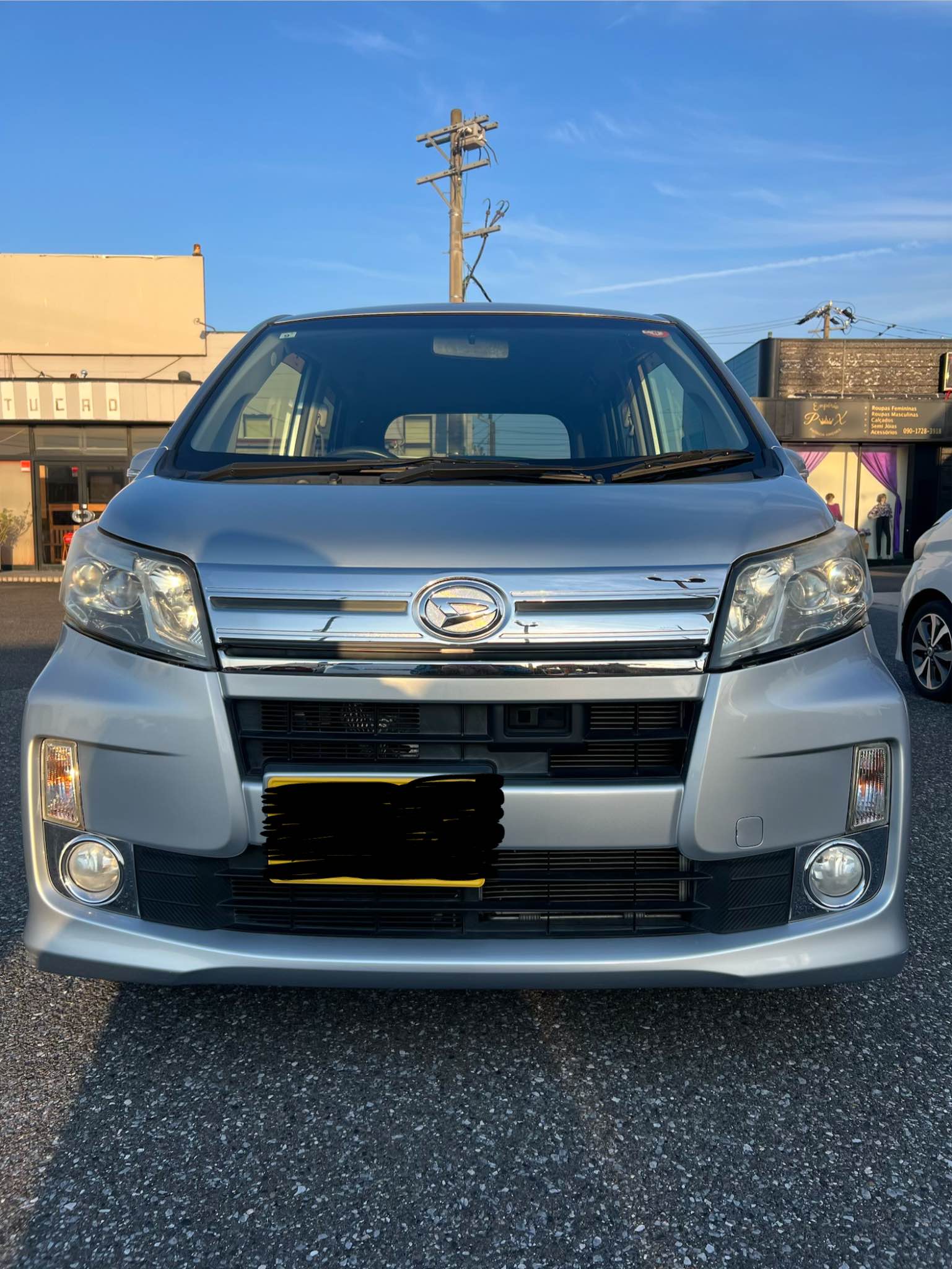Daihatsu Move Custom X Limited S A Prata Ano 25 55.335km Shaken