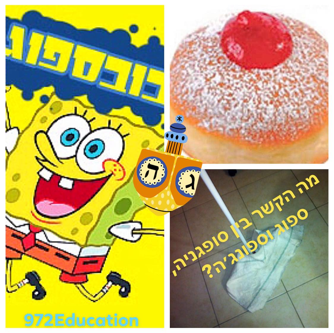 👩🏻‍🏫👨🏼‍🏫, פעילות מקסימה ללומדים ברמות הגבוהות. מה הקשר בין סופגנייה ...
