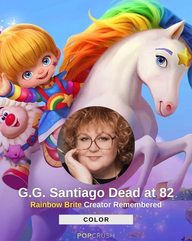 Rainbow Brite - Mega Disc(中古品) G.G. Santiago, the creative force behind Rainbow Brite, has died