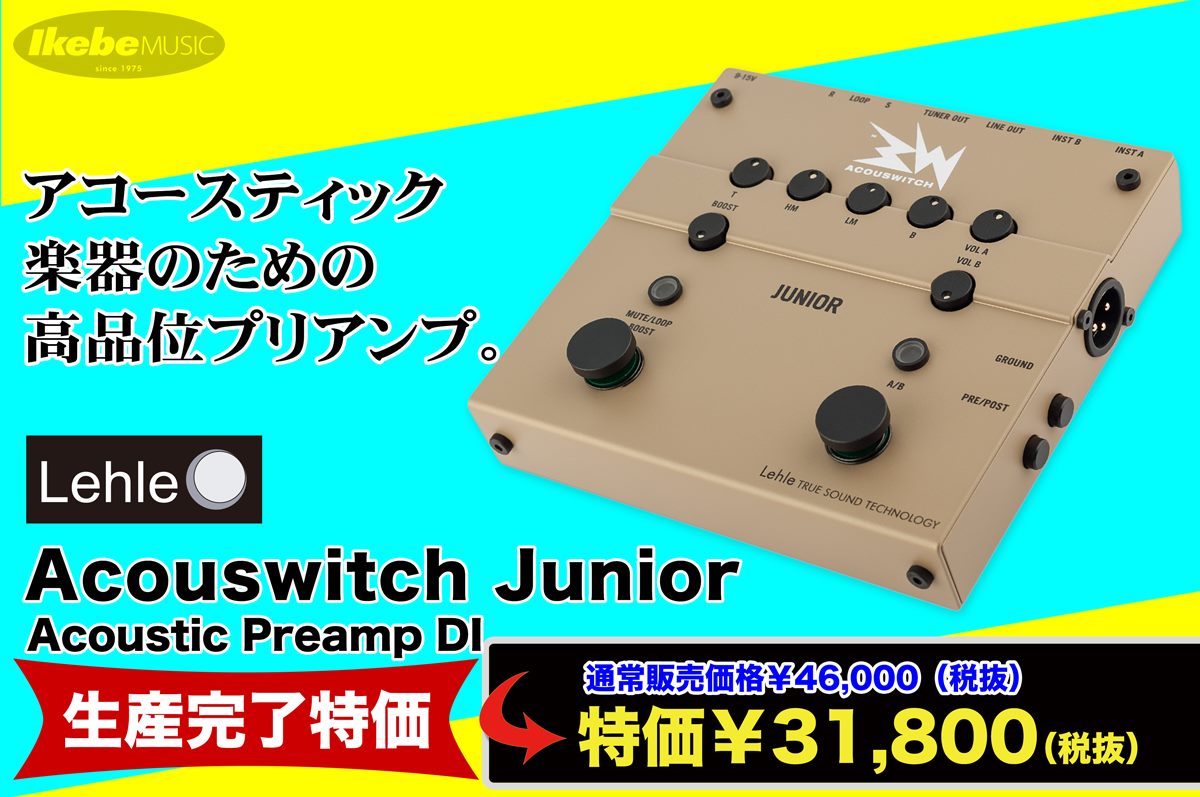 Lehle Acouswitch Junior 【生産完了特価】 Accouswitch Juniorは