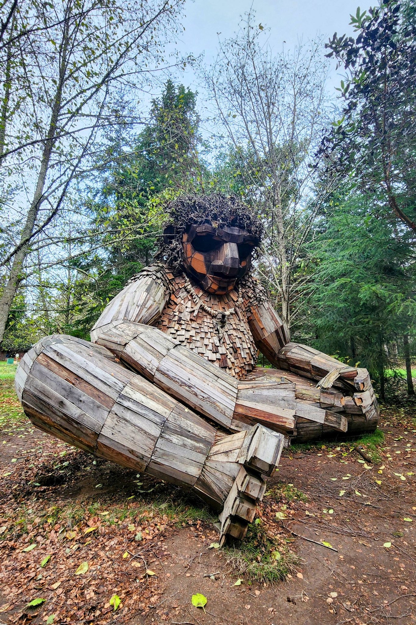 Pia the peacekeeper in Sakai park | Bainbridge Island, WA