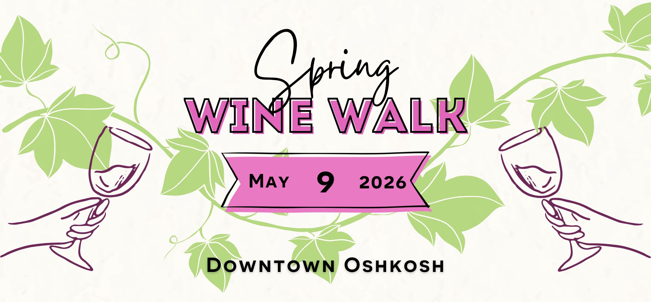 Downtown Oshkosh Spring Wine Walk 2026