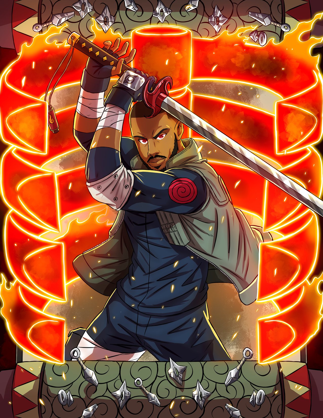 Sharingan Style: A longtime fan of Japanese manga, Michael B