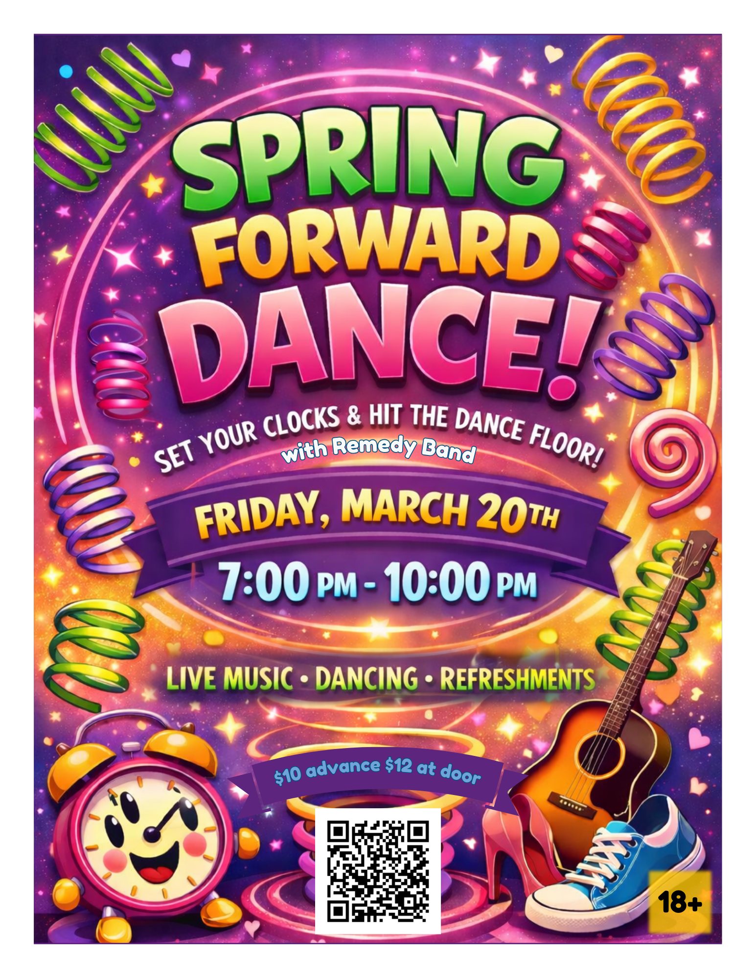 Spring Forward Dance with Remedy Band