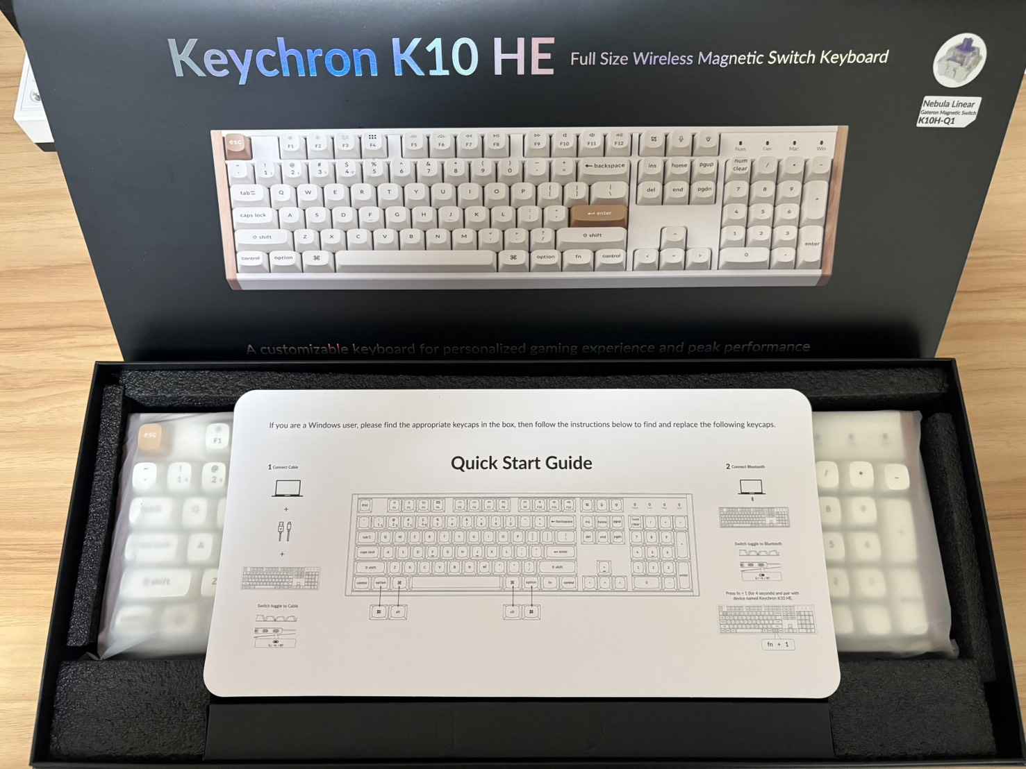 Keychron K10 HE (Special Edition ขอบไม้) - Keyboards & Keypads - Bang ...
