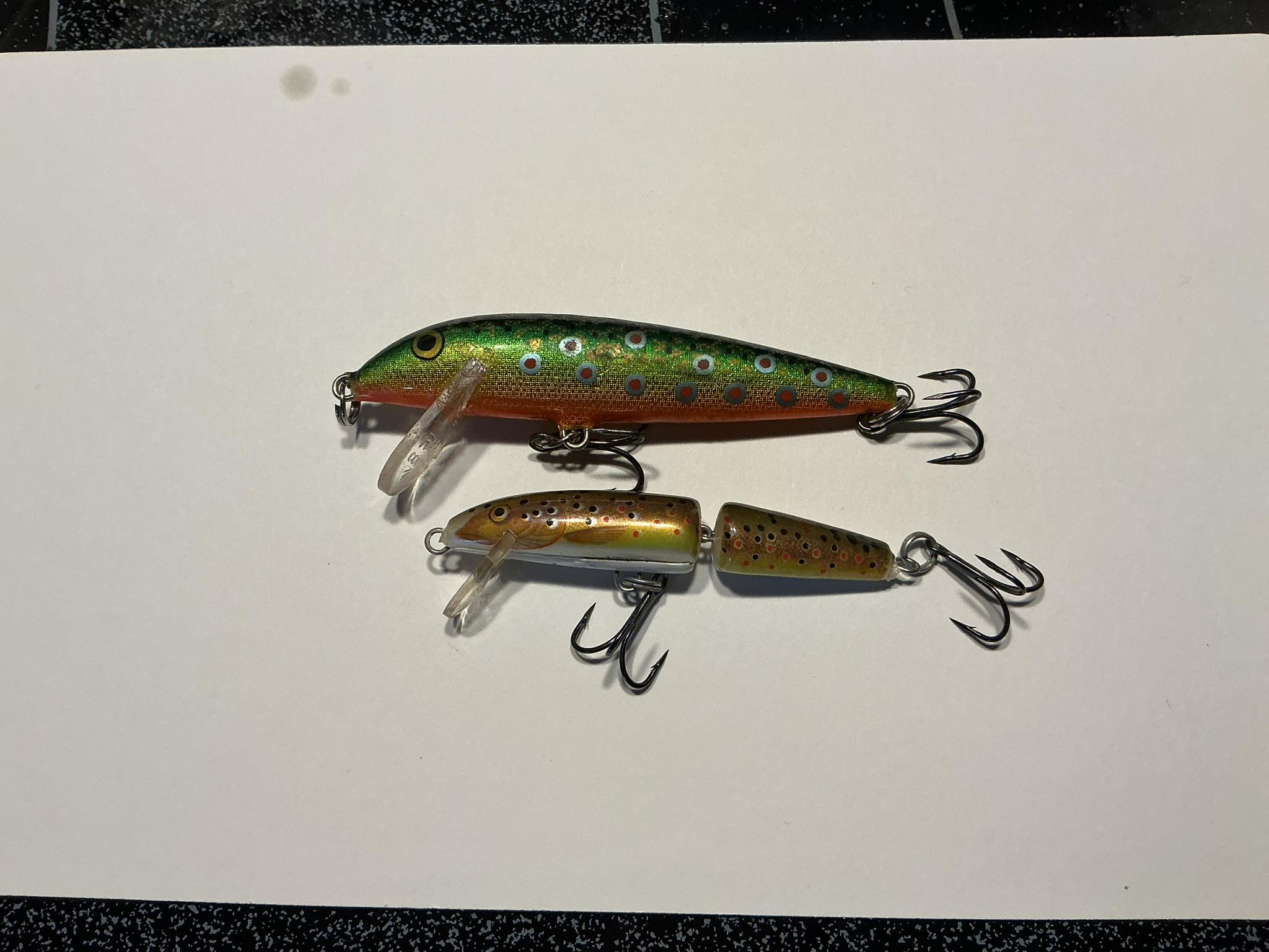 Leurres Pêche Rapala Wobbler Flottant 7S - 7cm - Couleur Argent - Fabriqué En Irlande - Neuf