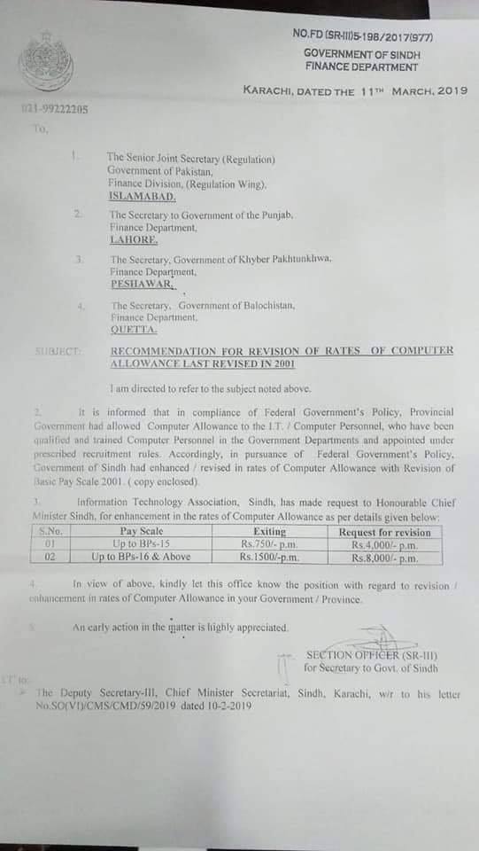 All Sindh Computer Operators
