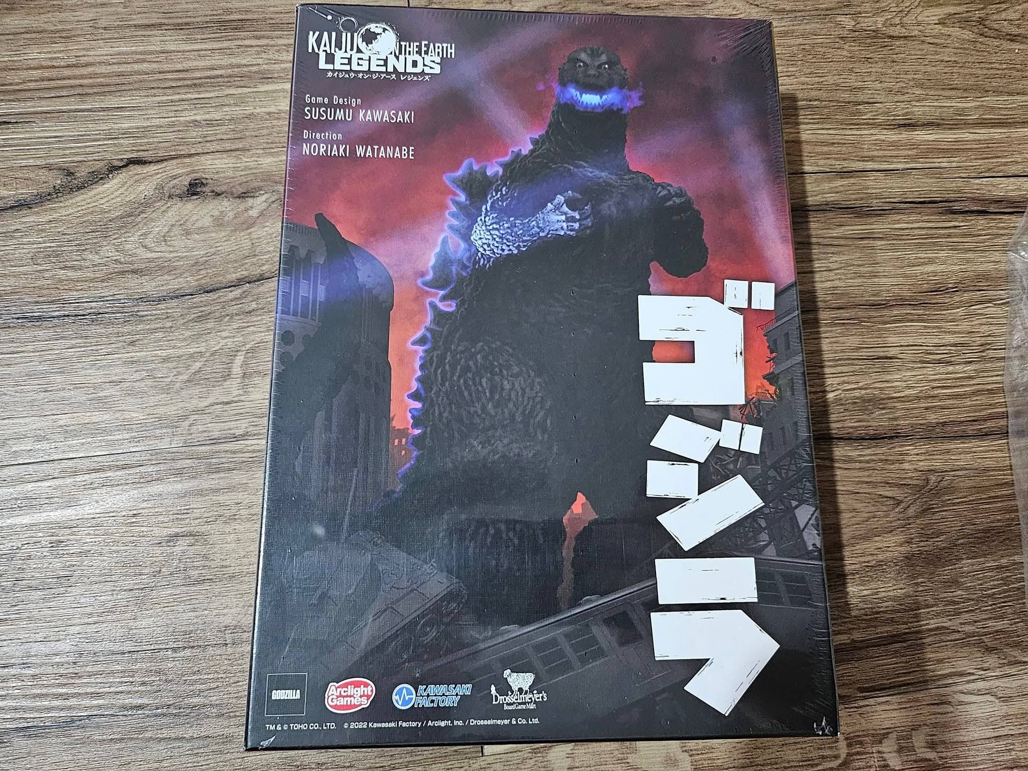 Kaiju on the Earth Legends: Godzilla board game review