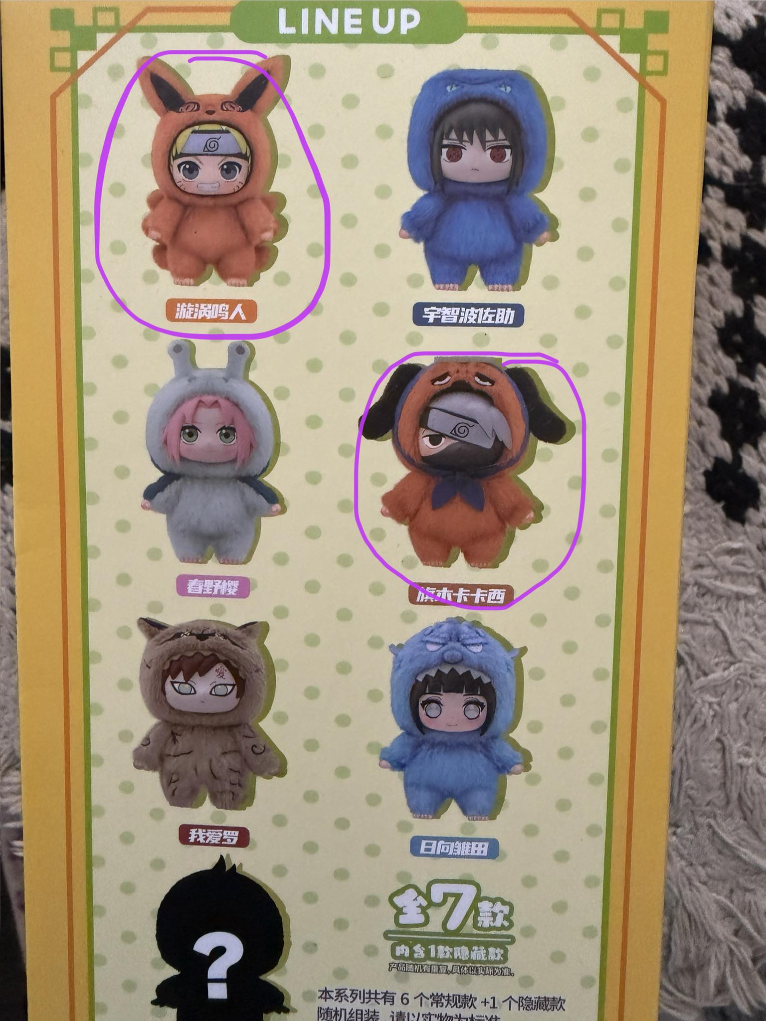 Itachi Uchiha-TOP TOY Naruto Beast Party Plush Blind Box