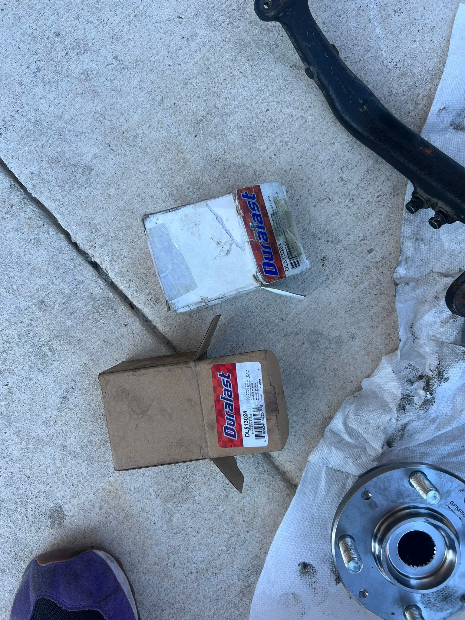 What is the part number for a 1990 Honda CRX HF hub?