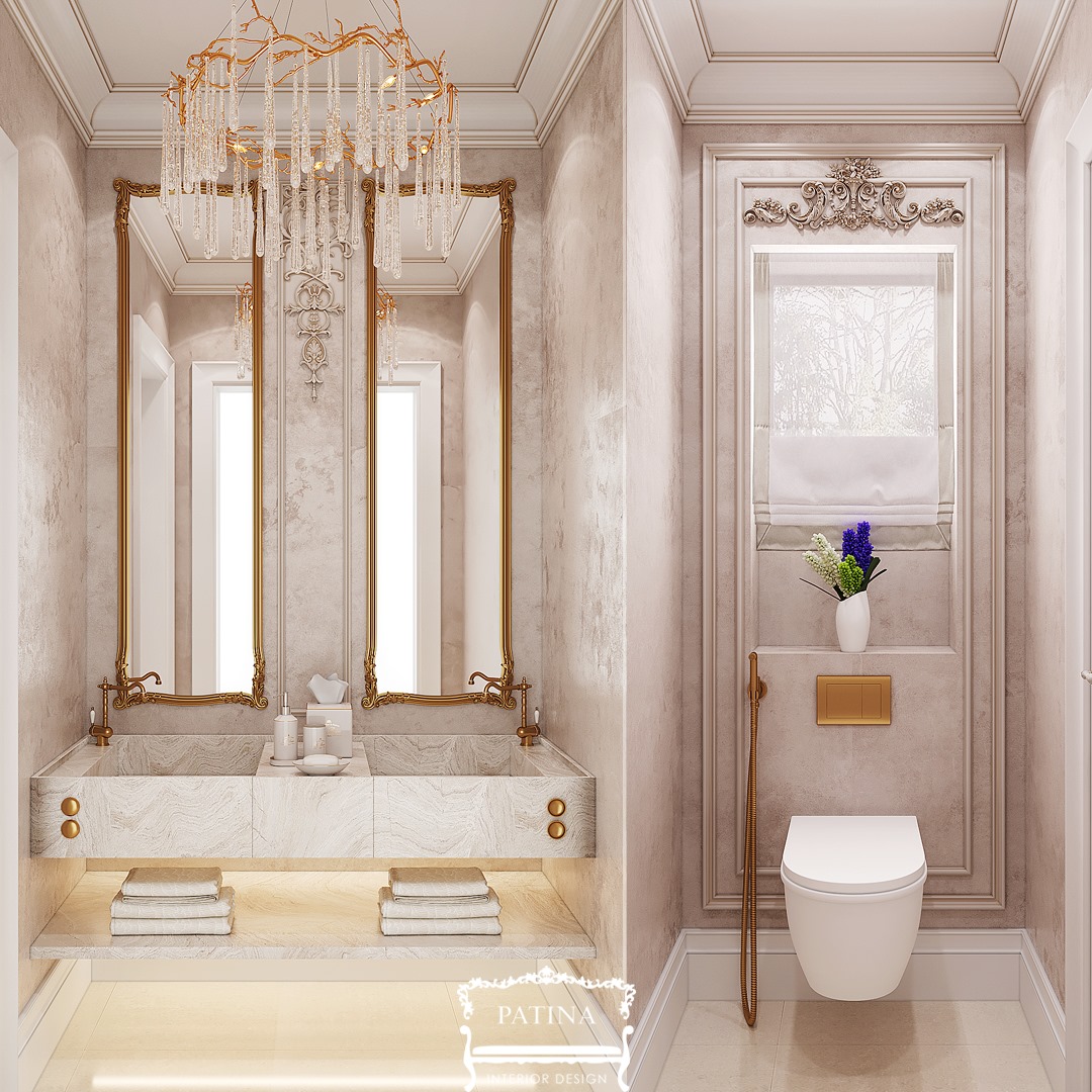 Classic Bathroom Design. تصميم الحمام... - Patina Interiors | Facebook