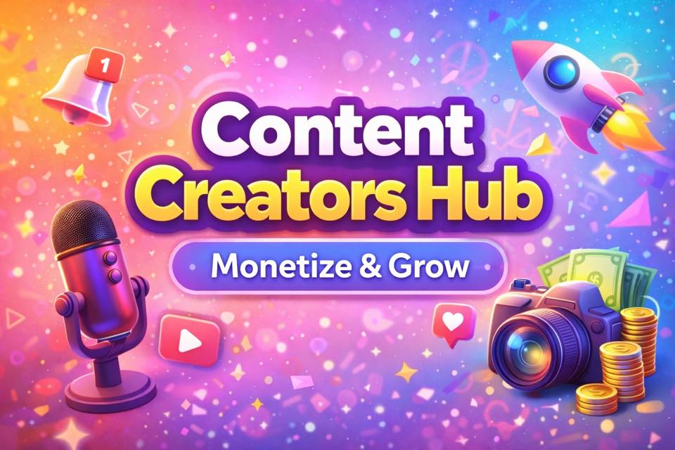 Content Creators Hub | Monetize & Grow | Facebook