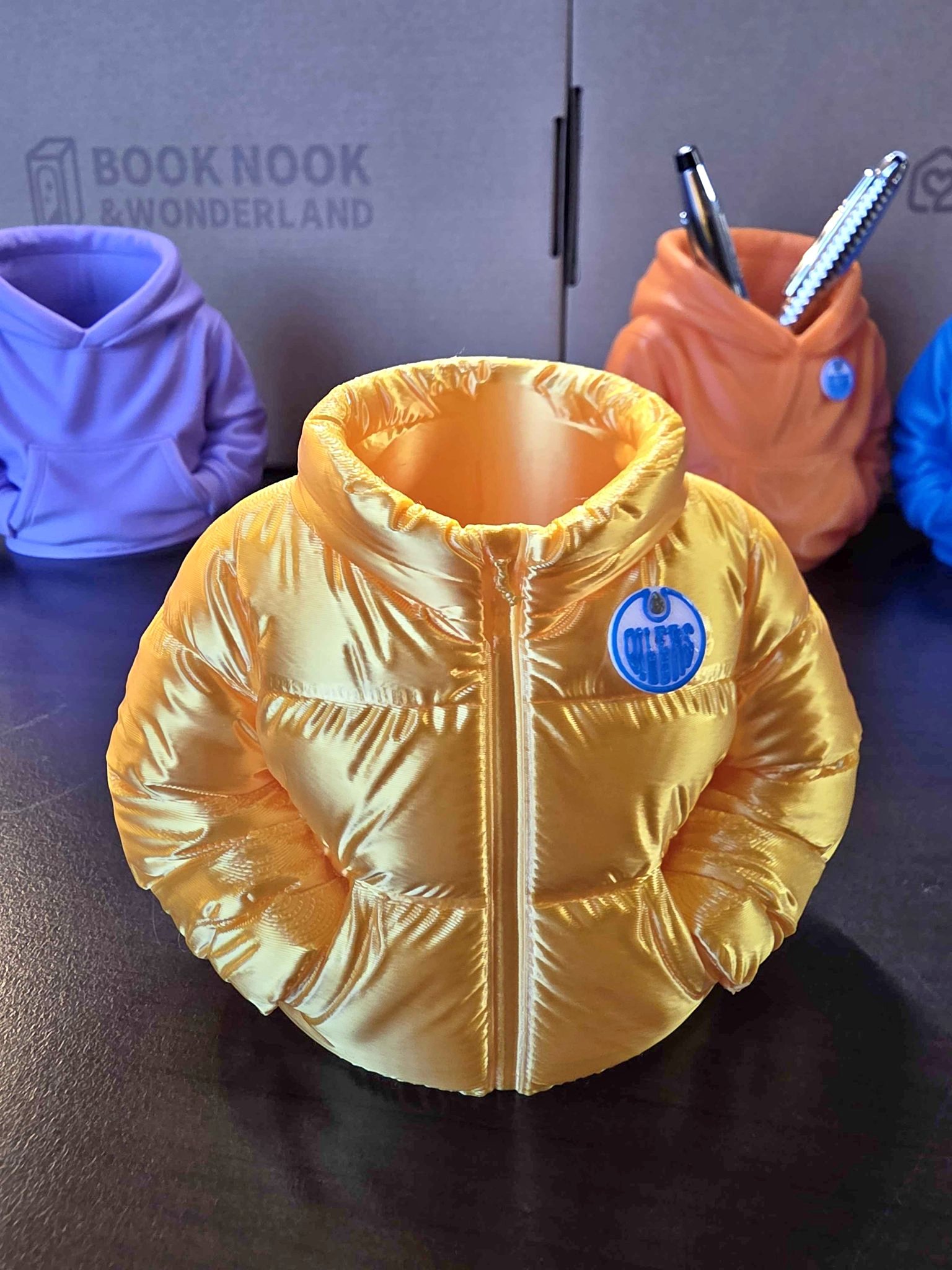 Oiler Hoodie Pen Holder - $14 each with box - Sweatshirts & Hoodies ...