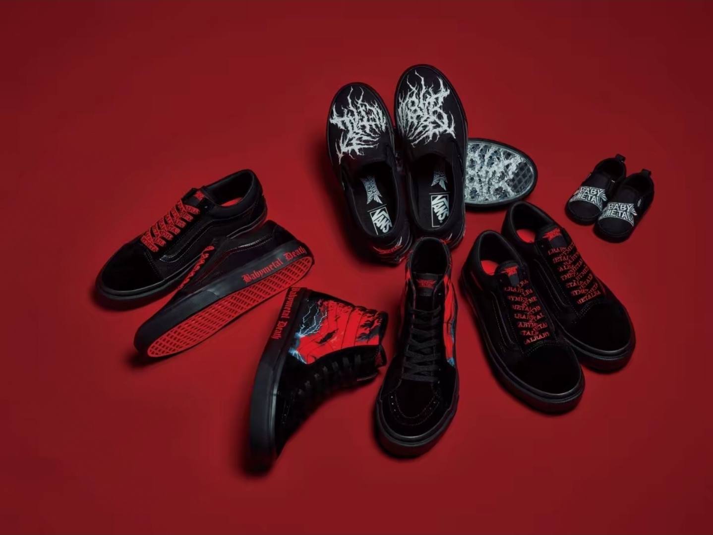 Exclusive Japan BABYMETAL x Vans Slip-On V98CF 