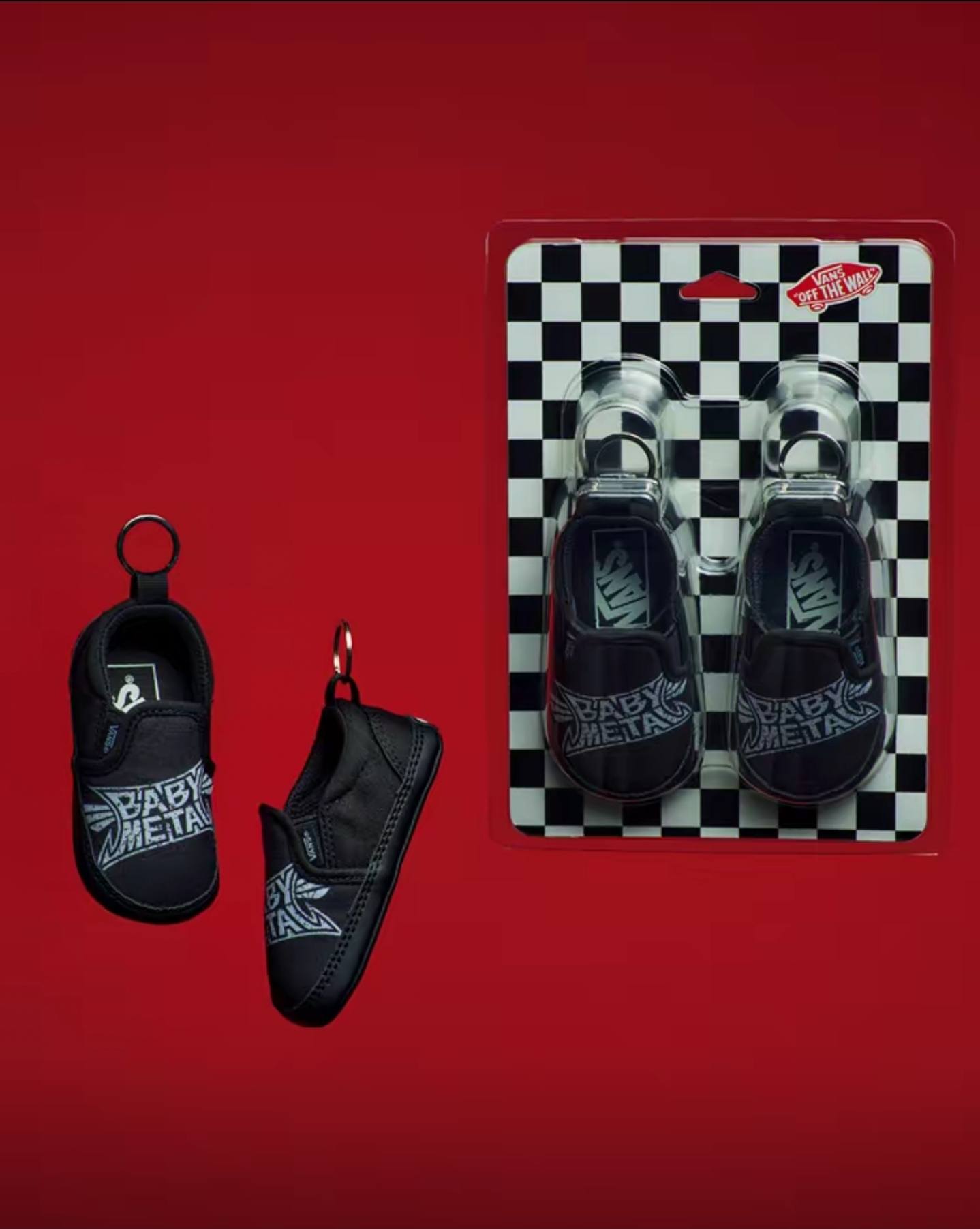 Exclusive Japan BABYMETAL x Vans Slip-On V98CF 