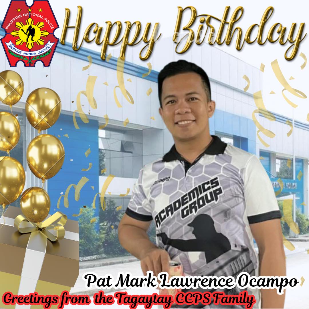 Pio - Happy Birthday! Pat Mark Lawrence Ocampo From: Men and Women of ...