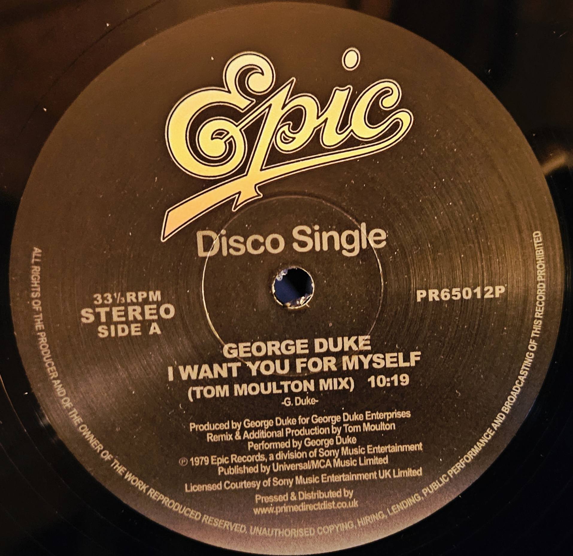 George Duke's song I Want You for Myself versions