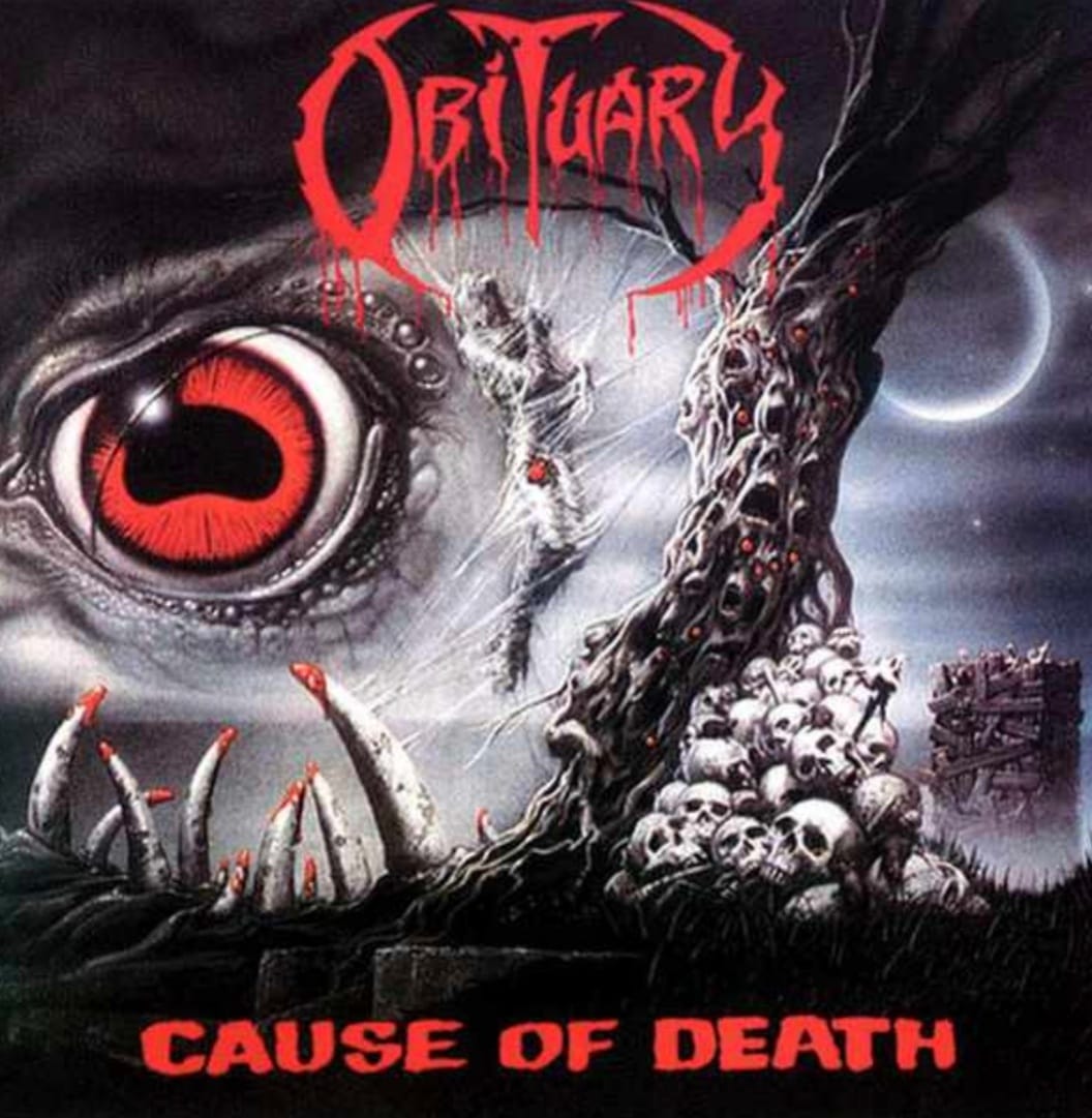 洋楽 OBITUARY cause of death Obituary Cause of Death 36th anniversary September 1990