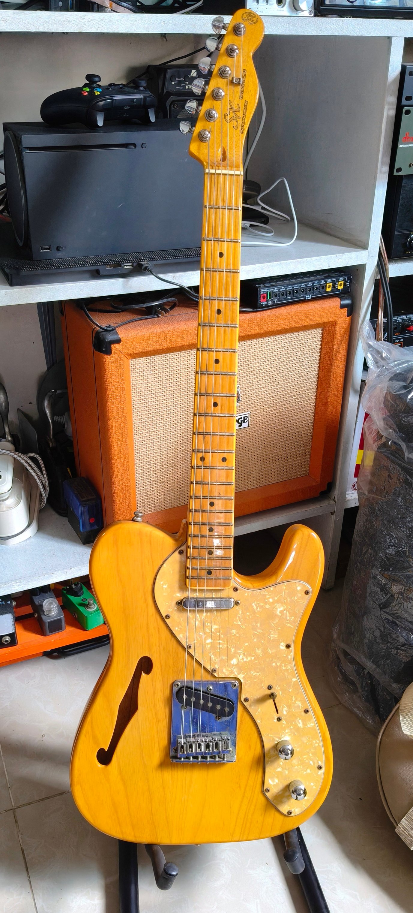 My First SX Guitar Thinline Telecaster 新品所赤 ซง .- 9