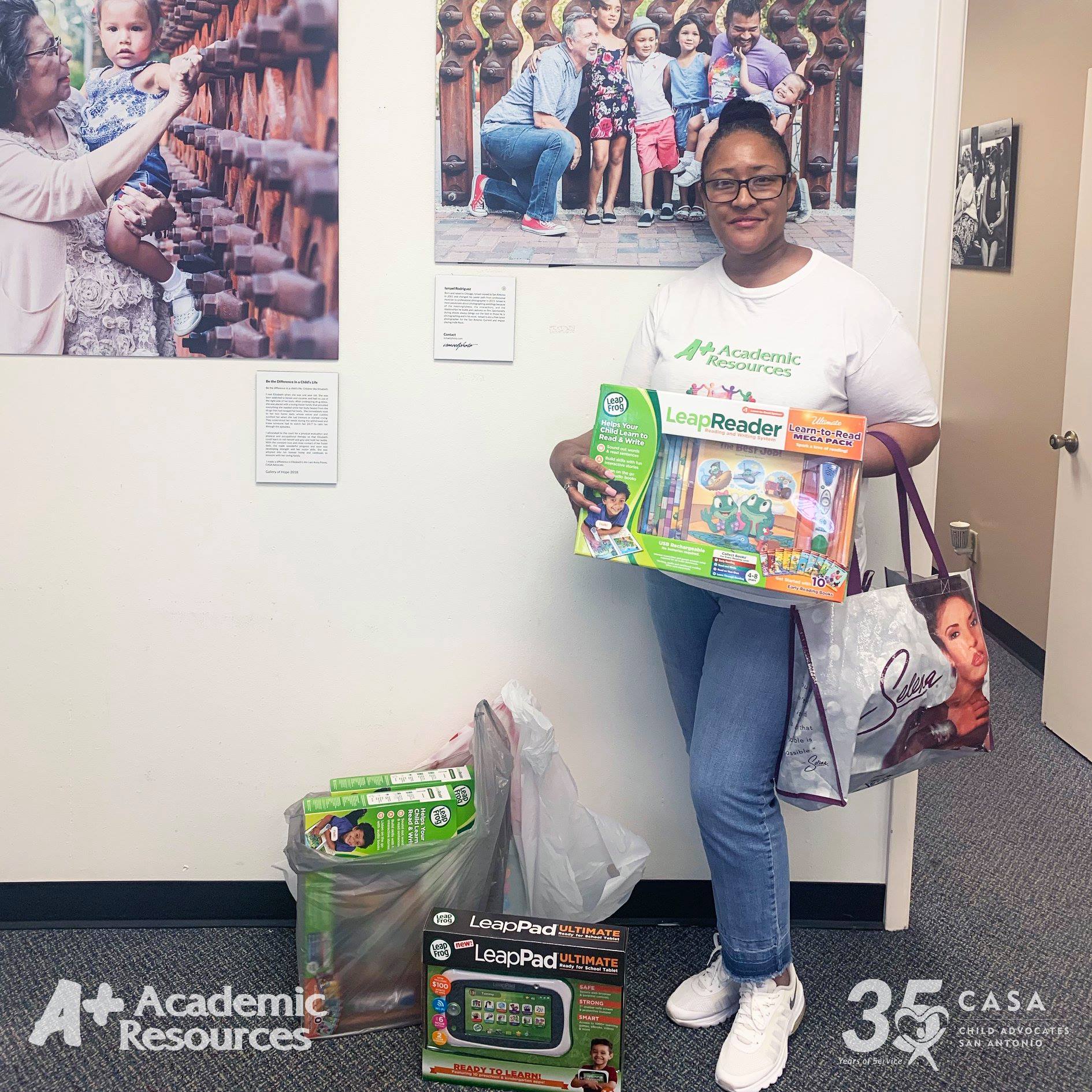 Child - Thank you A+_Academic_Resources for the generous donation of ...
