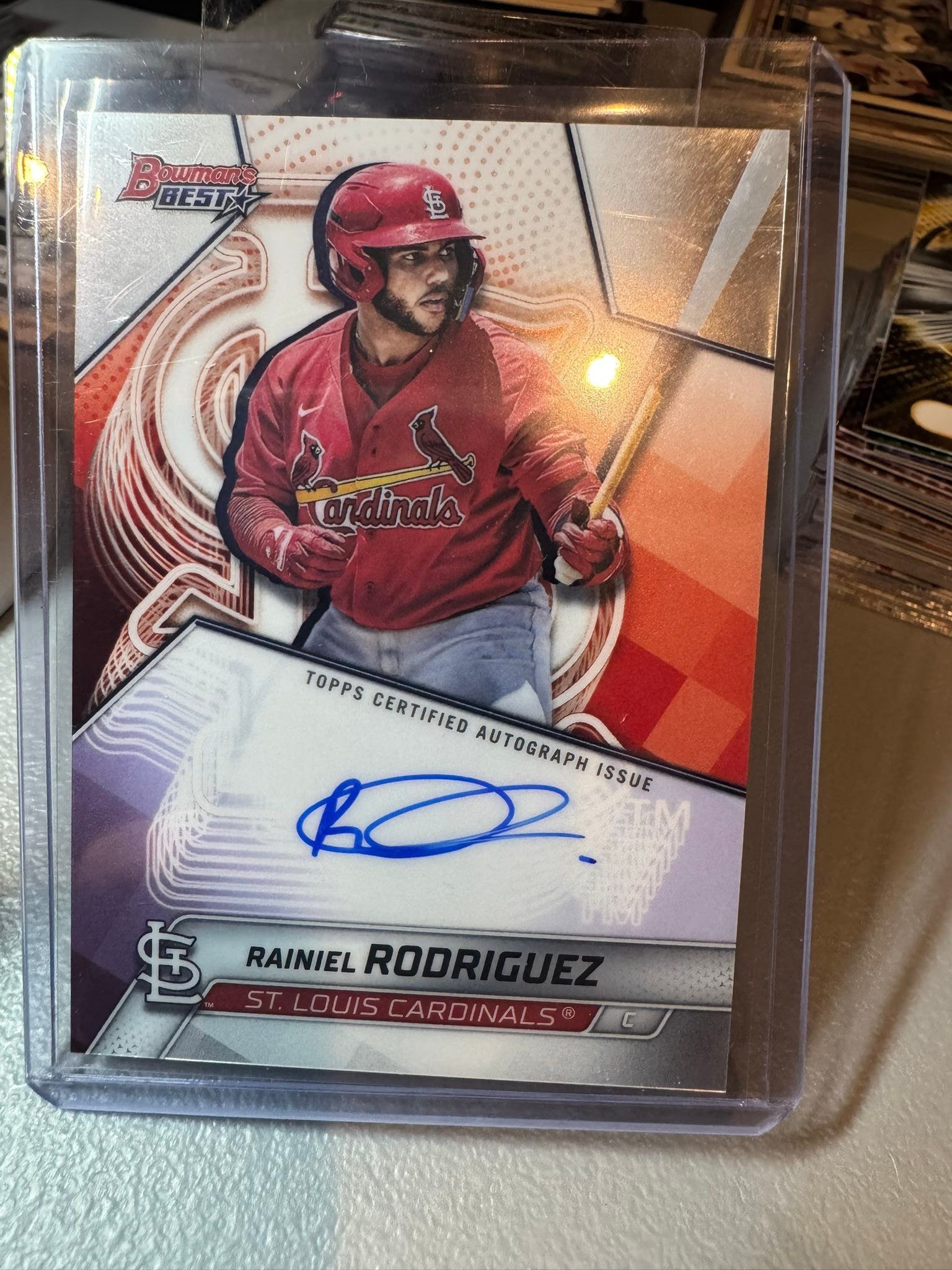 Rainiel Rodriguez Bowman best auto サイン 【公式通販】