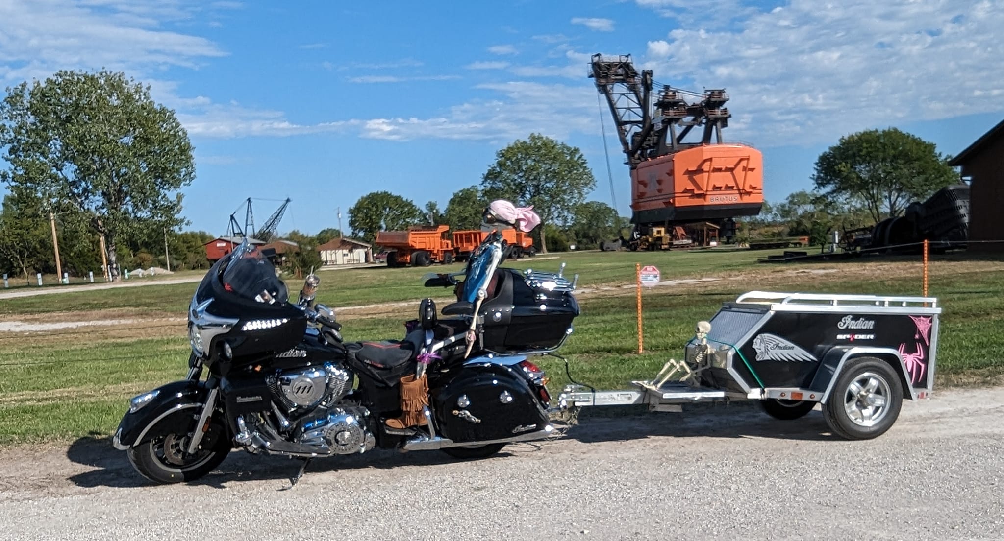 brutus motorcycle helmet – Youtooz Collectibles Taylor Schultz Big Brutus, a Bucyrus Erie