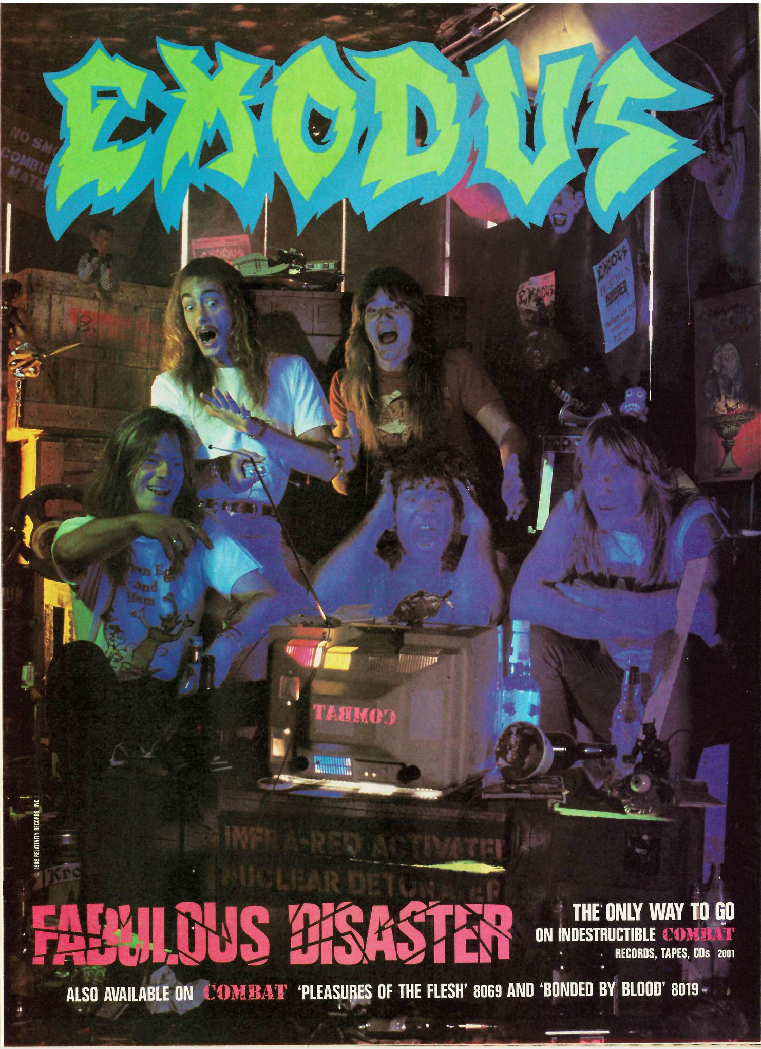 EXODUS Fabulous Disaster January 30th 1989 Recorded at Alpha
