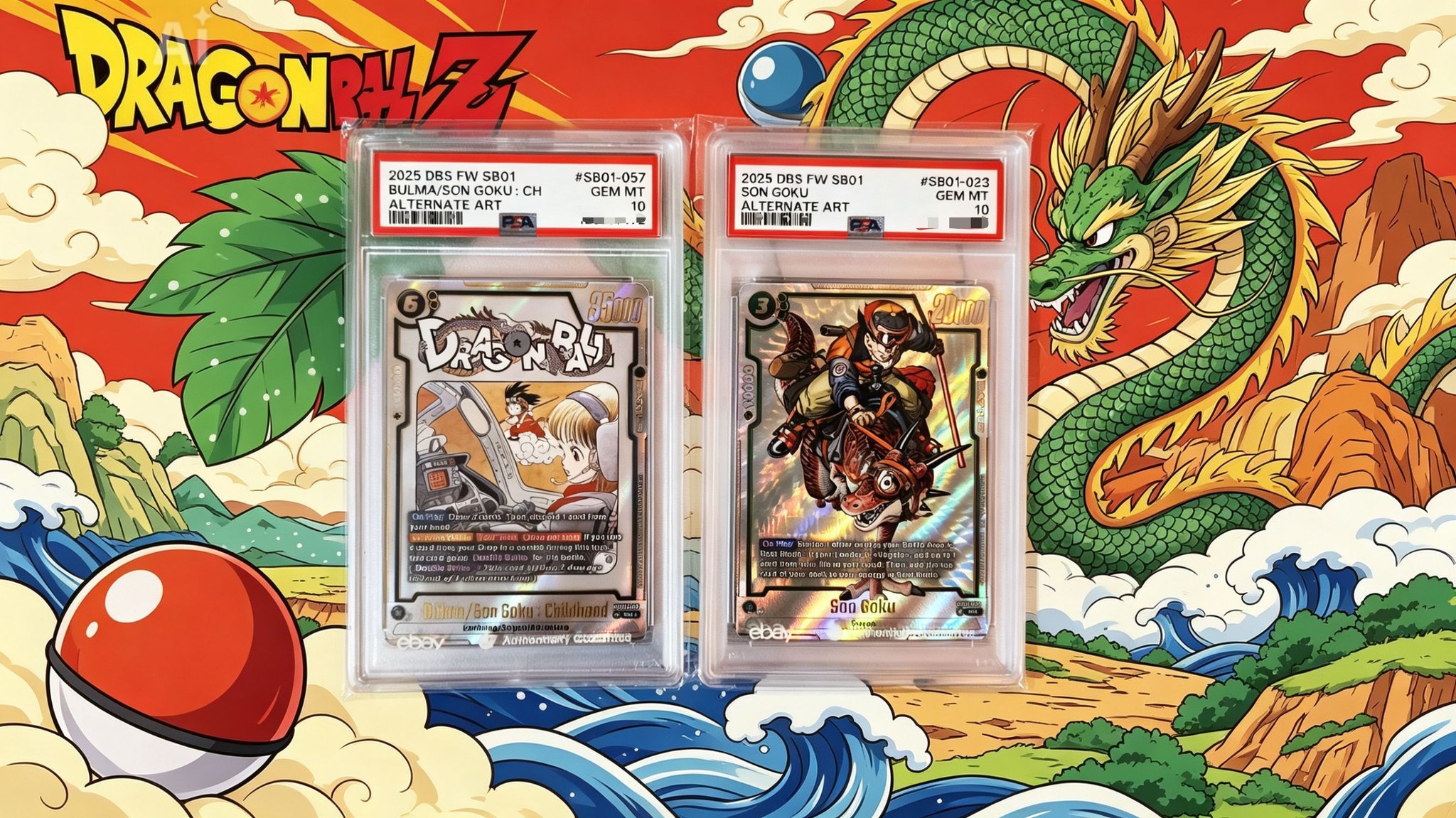 PSA10 2025 DRAGON BALL SUPER CARD GAME FUSION WORLD MANGA BOOSTER