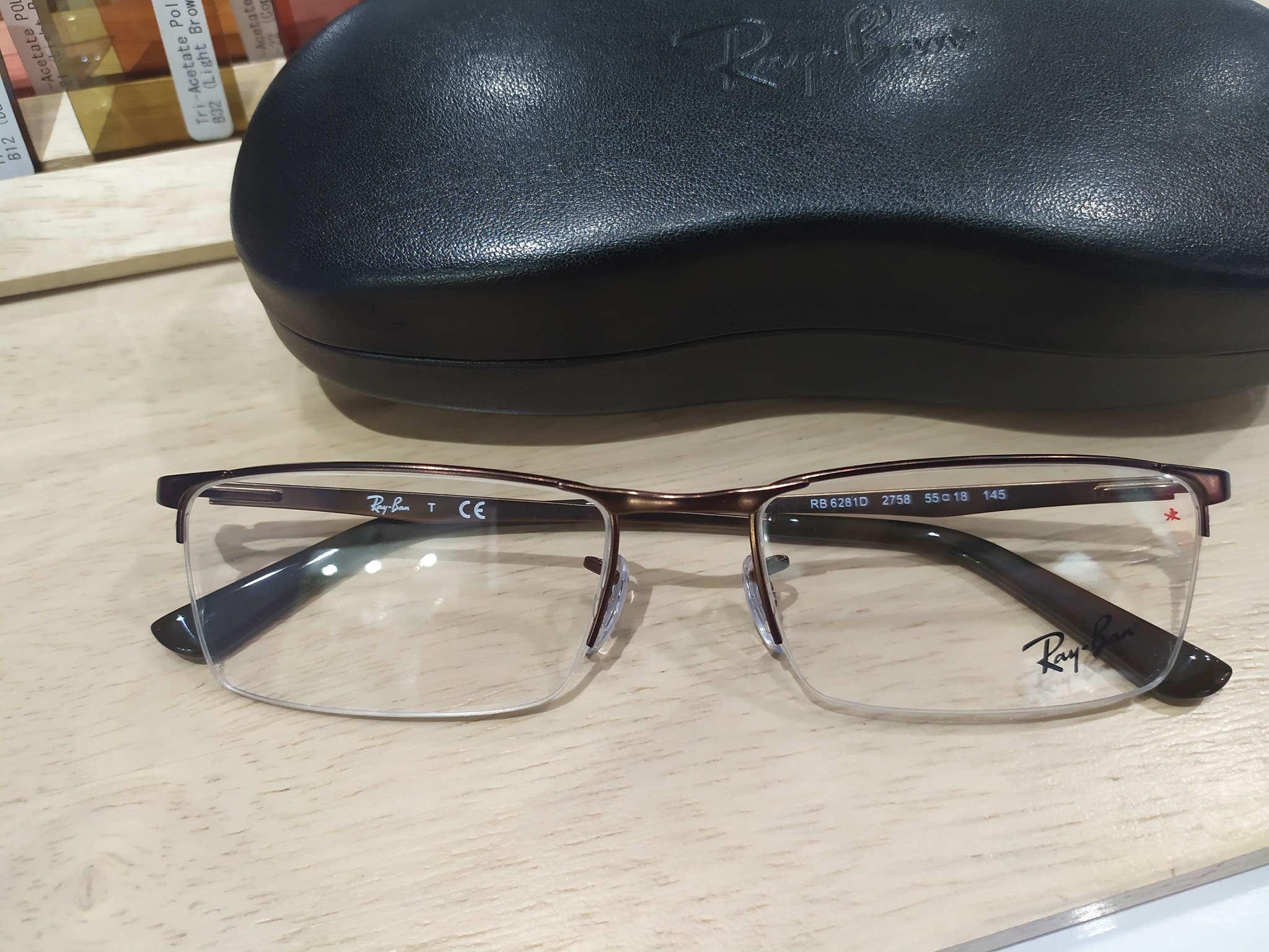 แว่นตาเย็นเย็น - #เรย์แบน #rayban รับประกัน 2 ปี ราคา 2,900 บาท RB6281 ...