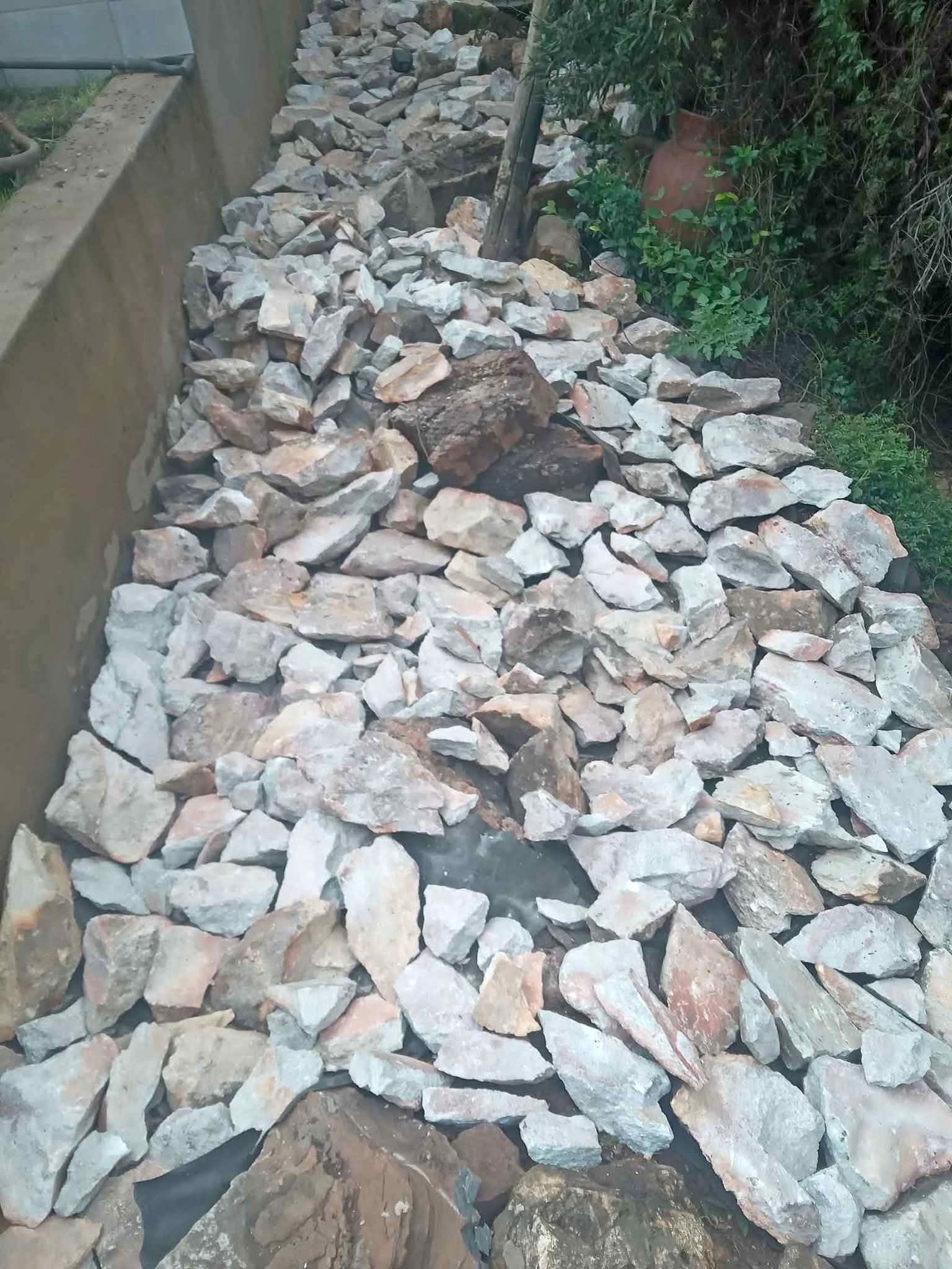Display Dump Rock and Crushed stones for garden display at R900 per ...