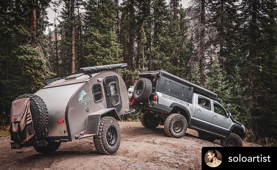 📸: @soloartist With 22” of clearance... - Timberleaf Trailers