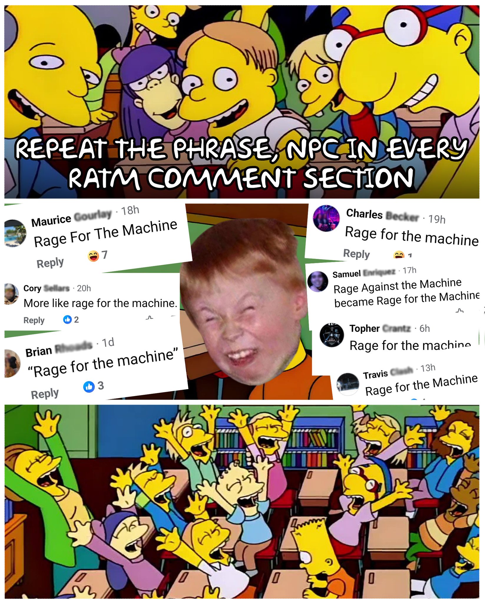 Simpsons Bortposting® | Every **Rage Against The Machine** post on ...