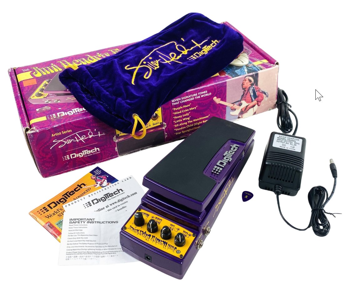 Received Digitech Jimi Hendrix Experience pedal set as Father's