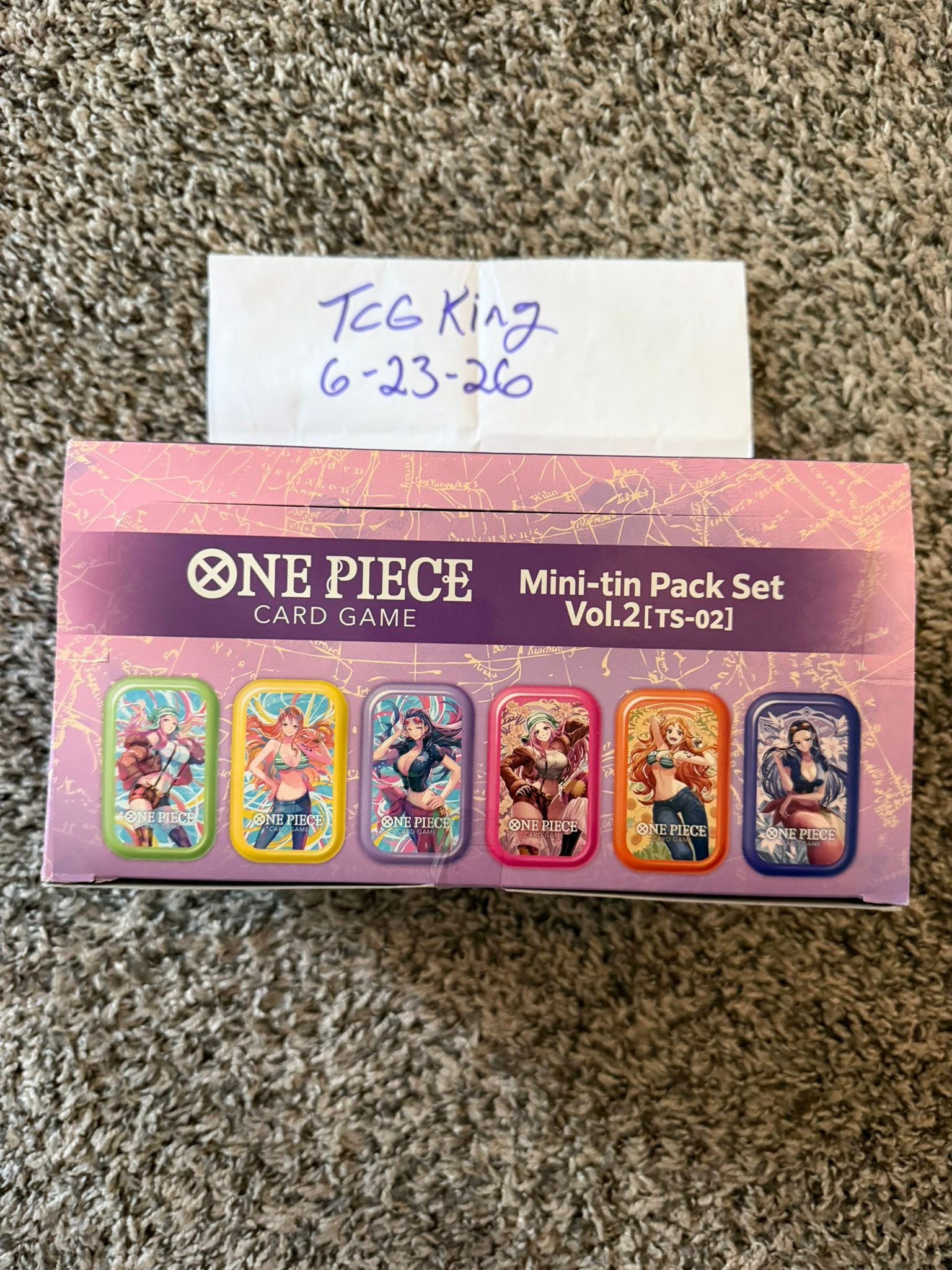 2024 One Piece Nami PB Storage Box Set Gold, a fan-favorite