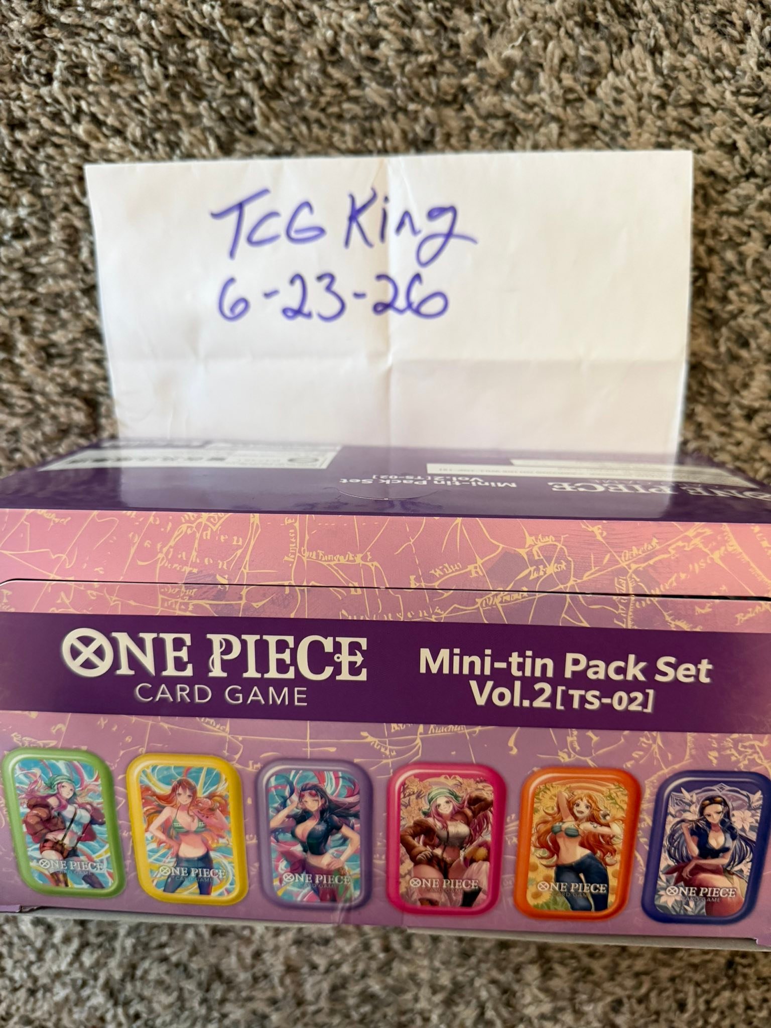2024 One Piece Nami PB Storage Box Set Gold, a fan-favorite