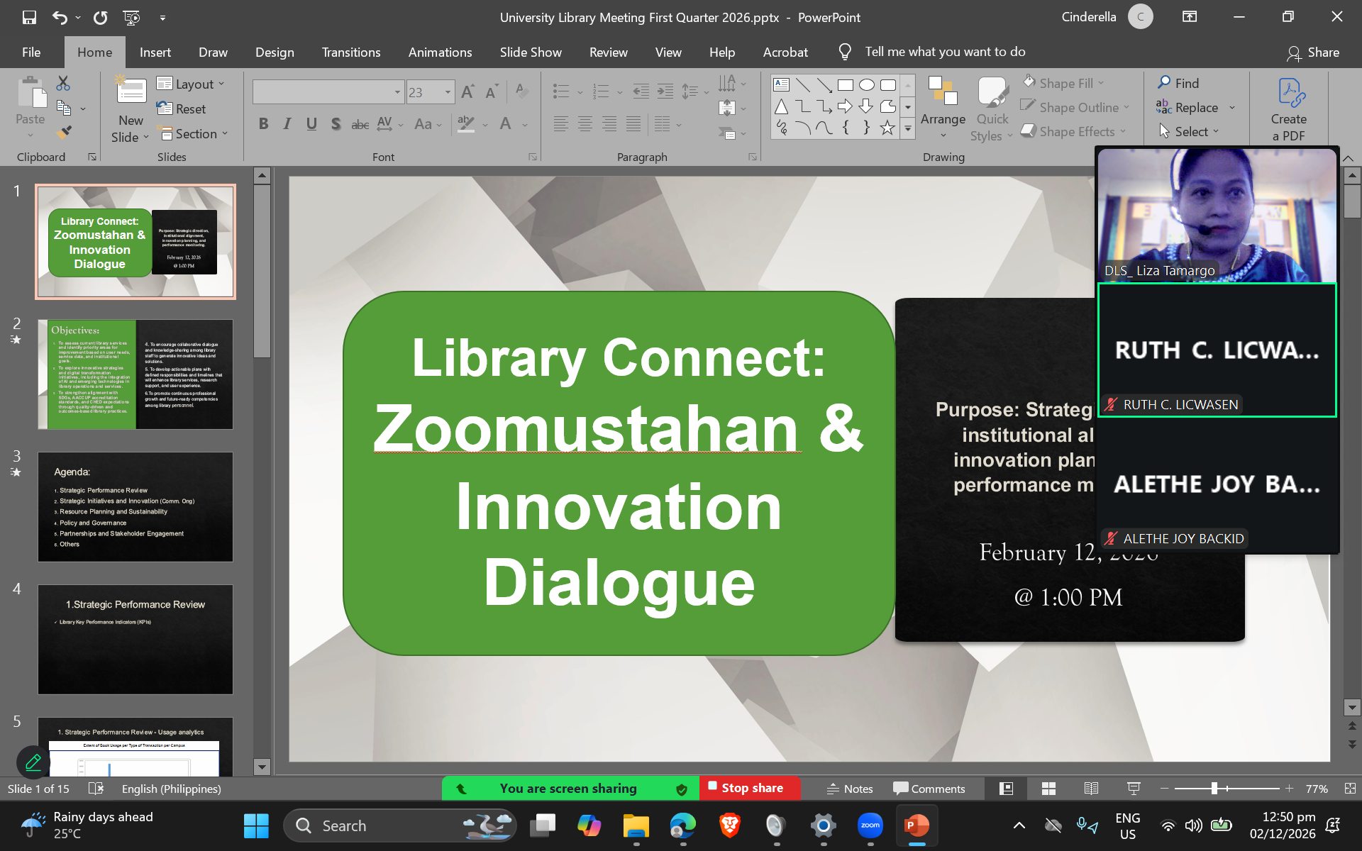 IFSU Library Connect: Zoomustahan &... - Liza Matic Tamargo | Facebook