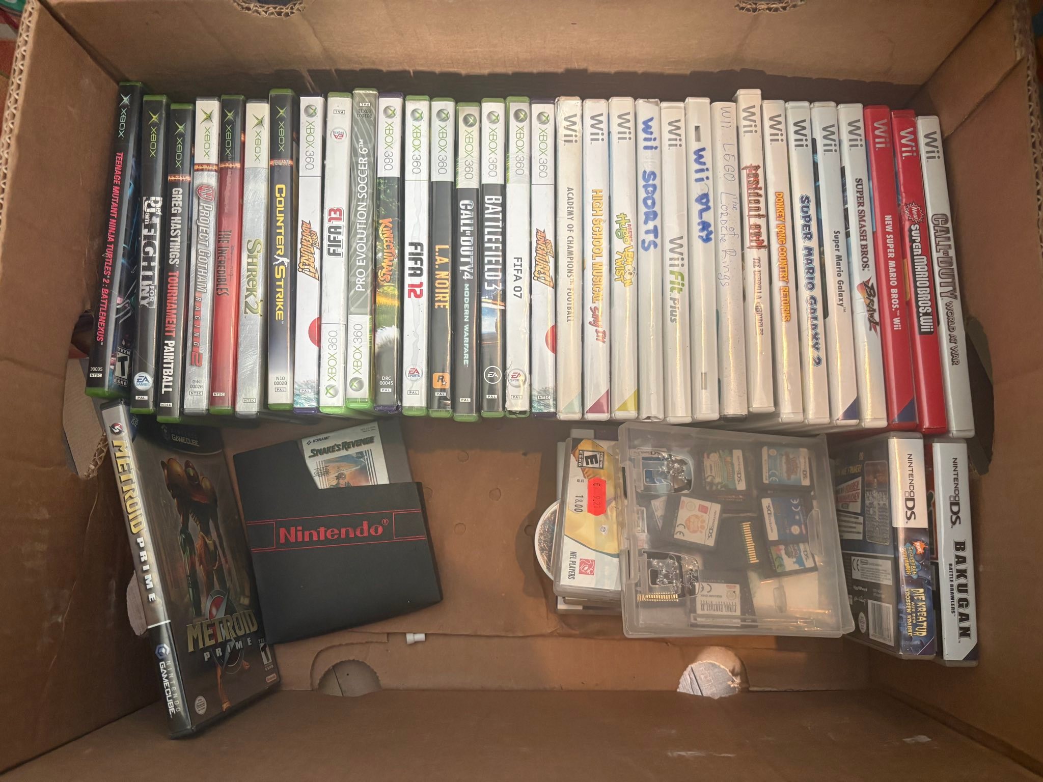 List of video games for various consoles