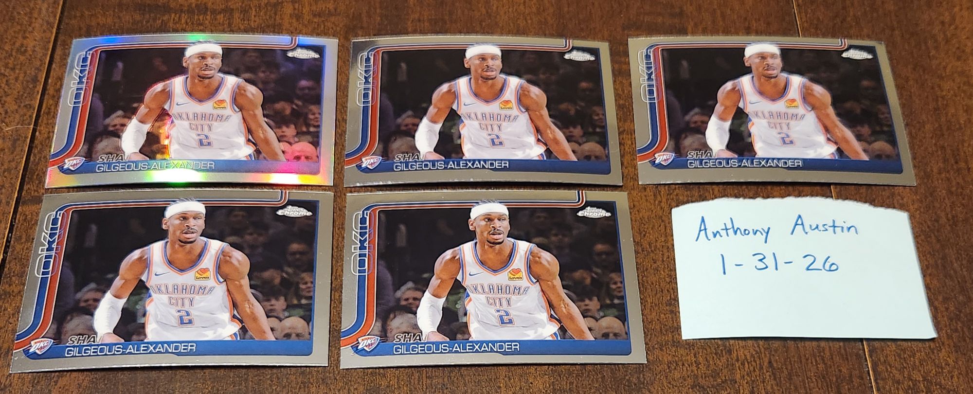 NBA basketball cards for sale